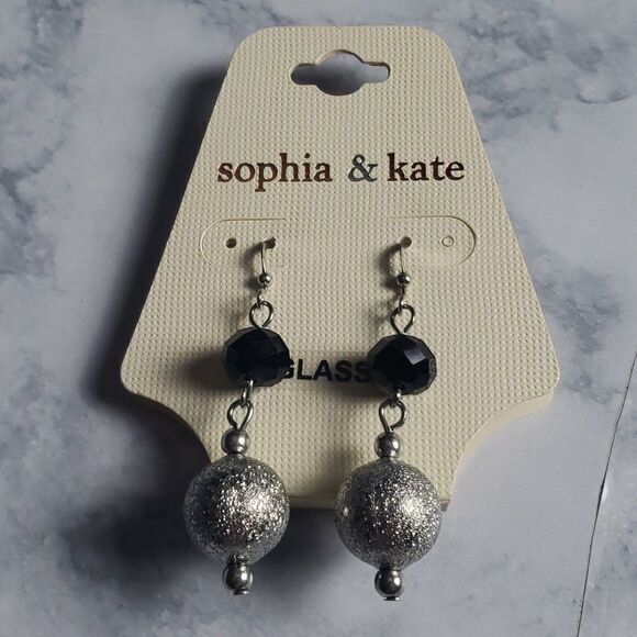 Sophia & Kate Glass Earrings - Picture 1 of 2